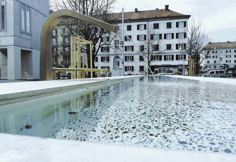 SulserDesign_Brunnen_Felix&Regula Platz, Zürich